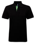 Asquith & Fox Men'S Classic Fit Contrast Polo