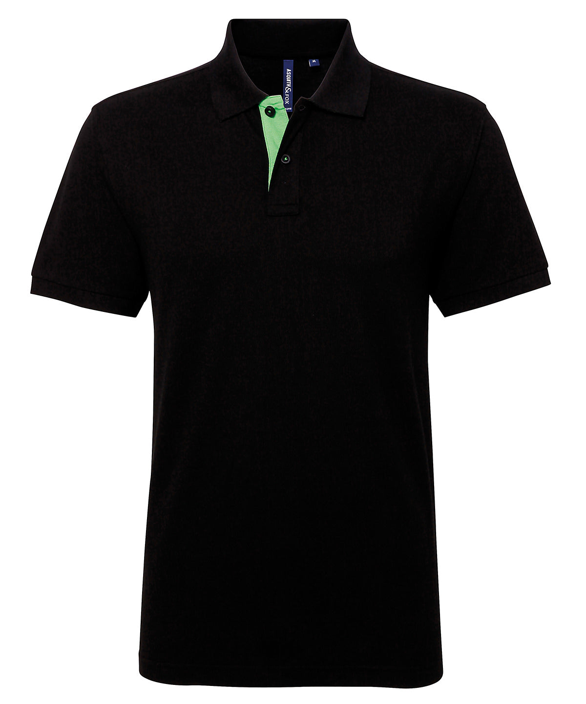 Asquith & Fox Men'S Classic Fit Contrast Polo