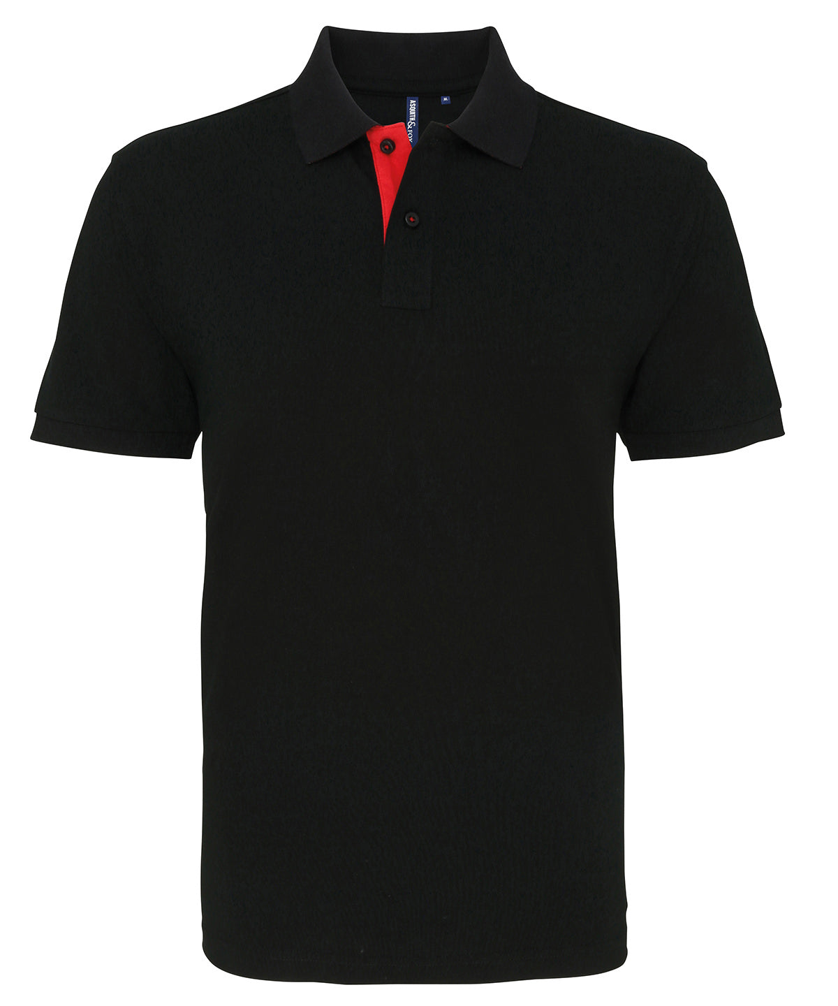 Asquith & Fox Men'S Classic Fit Contrast Polo