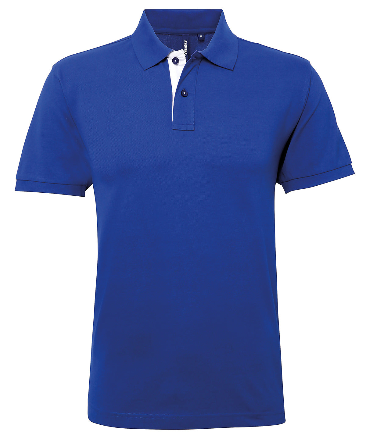 Asquith & Fox Men'S Classic Fit Contrast Polo