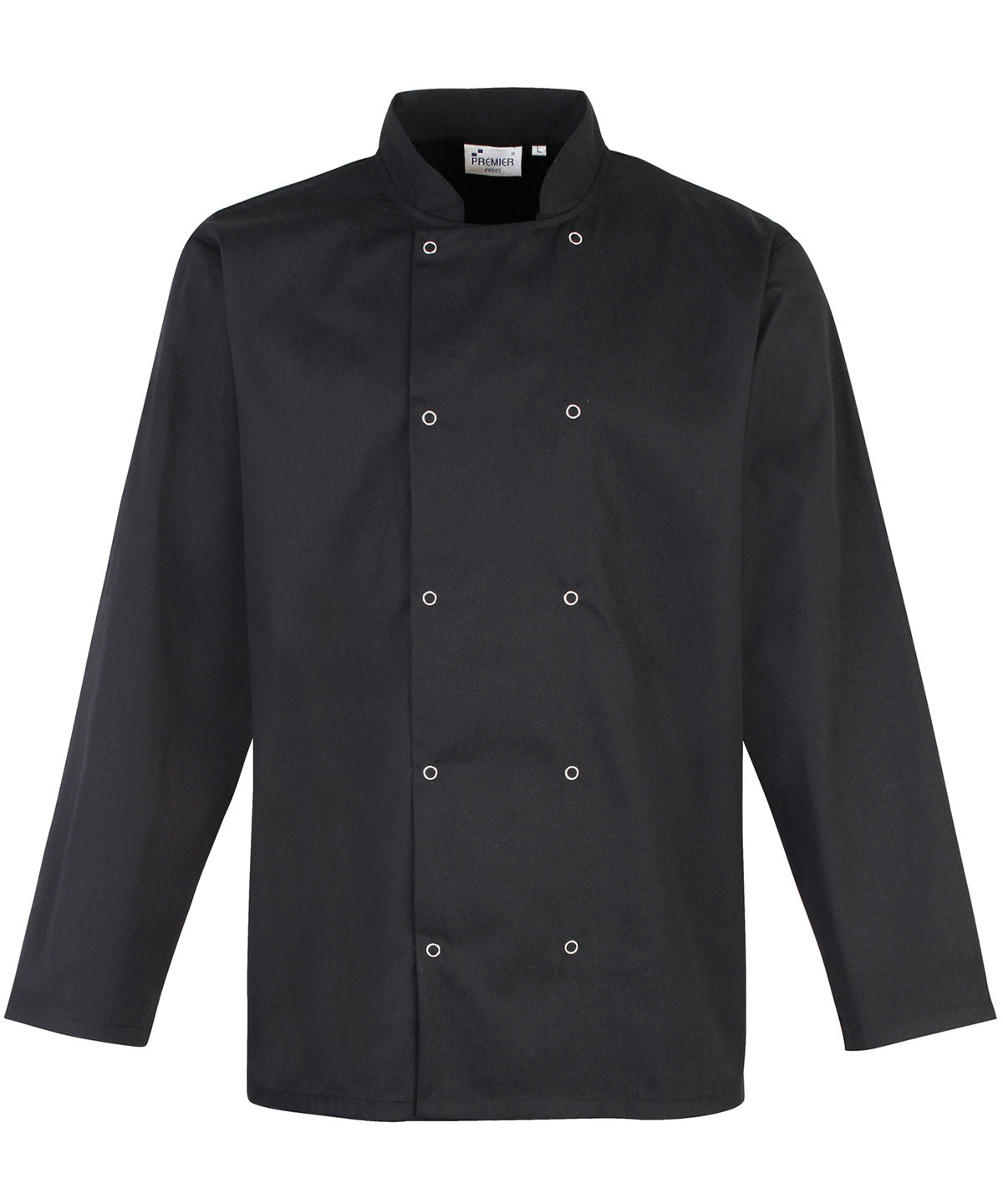 Premier Studded Front Long Sleeve Chef'S Jacket