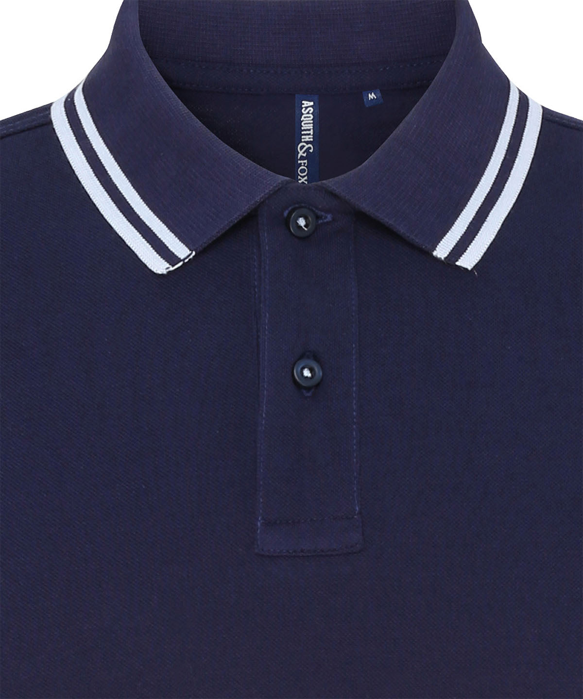 Asquith & Fox Women'S Classic Fit Tipped Polo