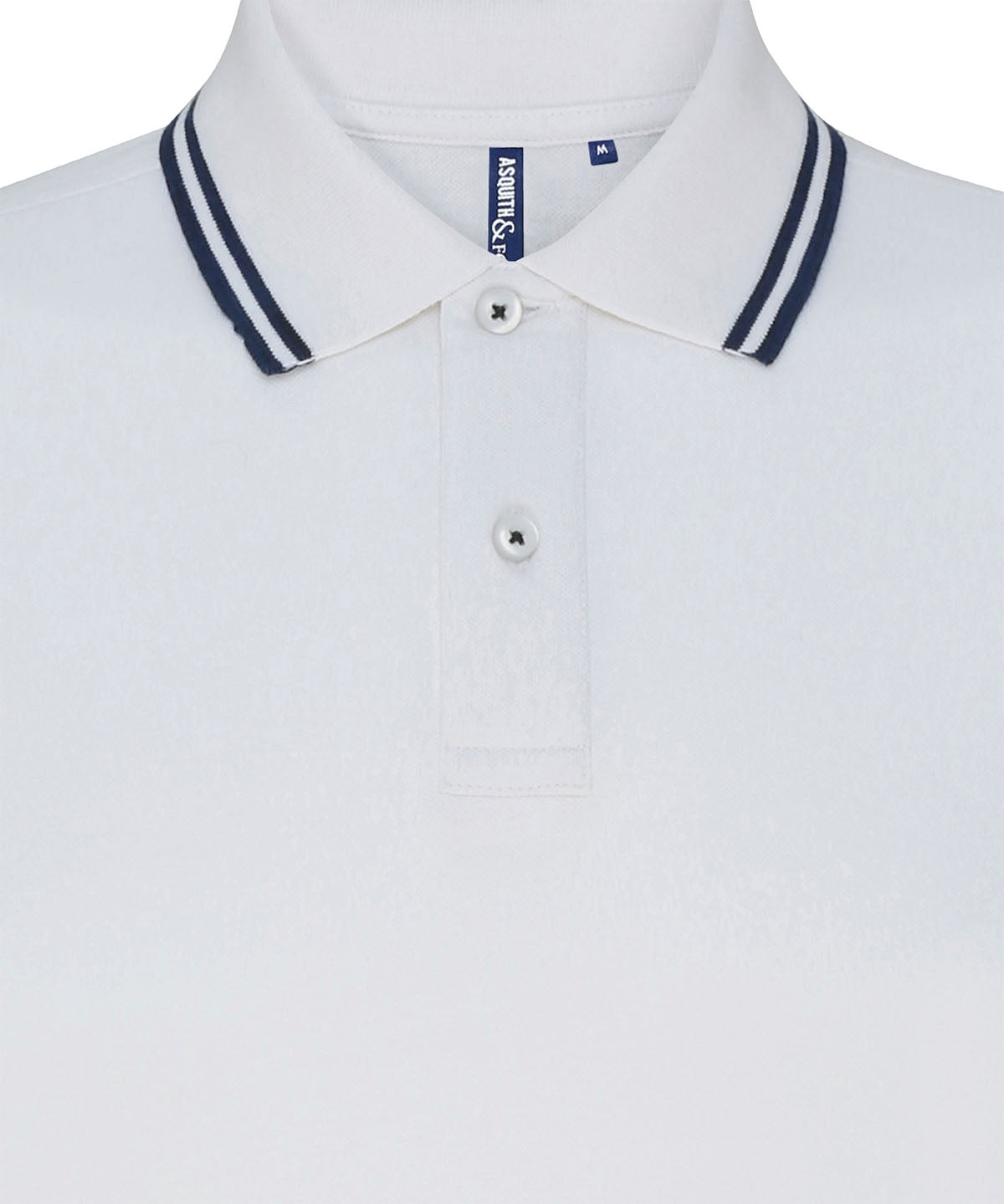Asquith & Fox Women'S Classic Fit Tipped Polo