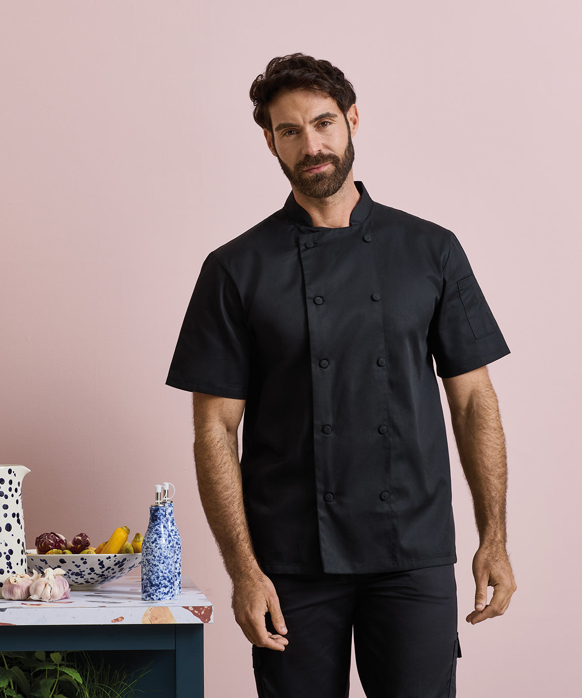Chefs Coolchecker® short sleeve jacket