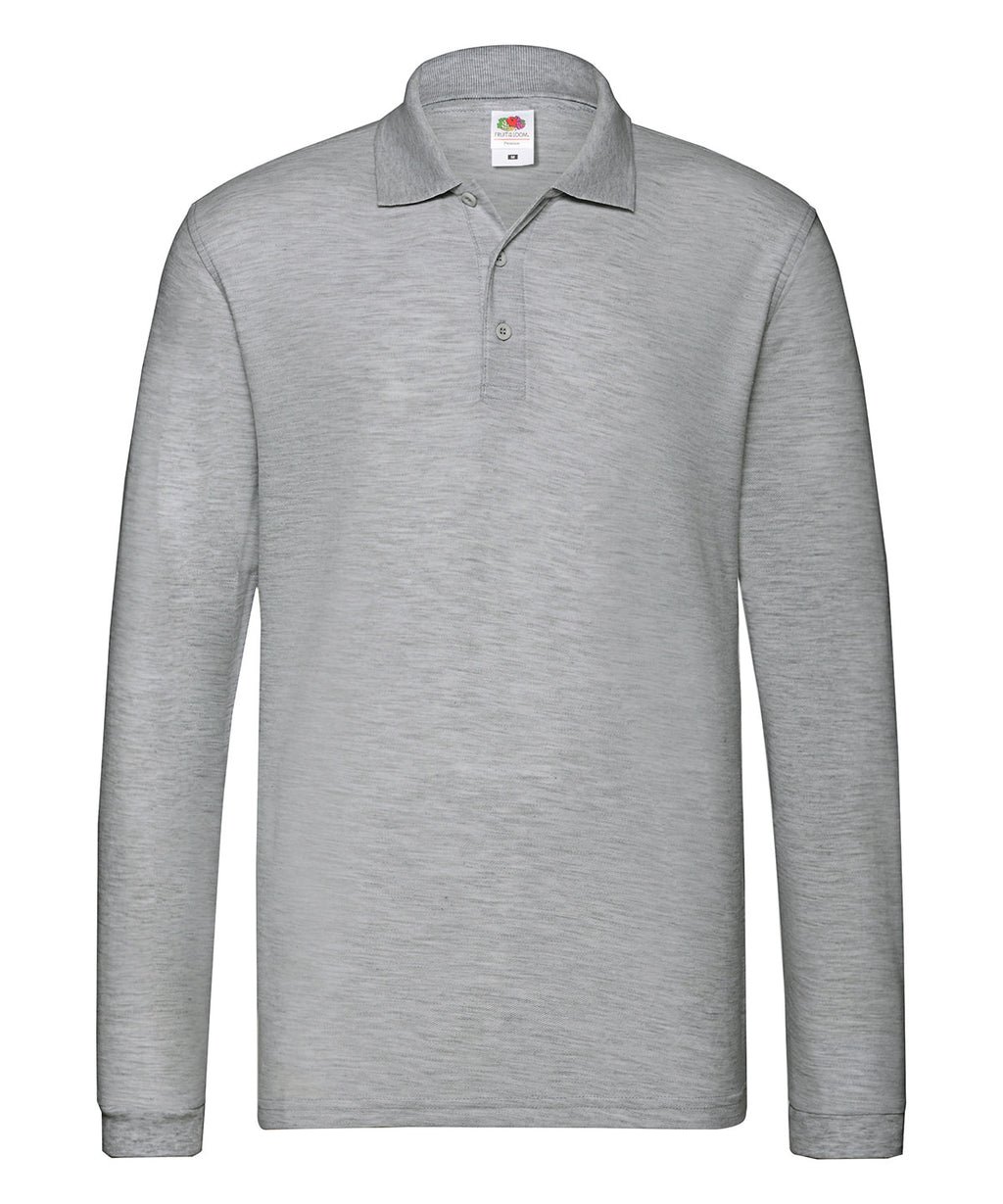 Fruit Of The Loom Premium Long Sleeve Polo