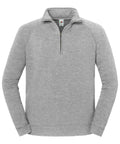 Fruit Of The Loom Iconic Premium Zip-Neck Sweat