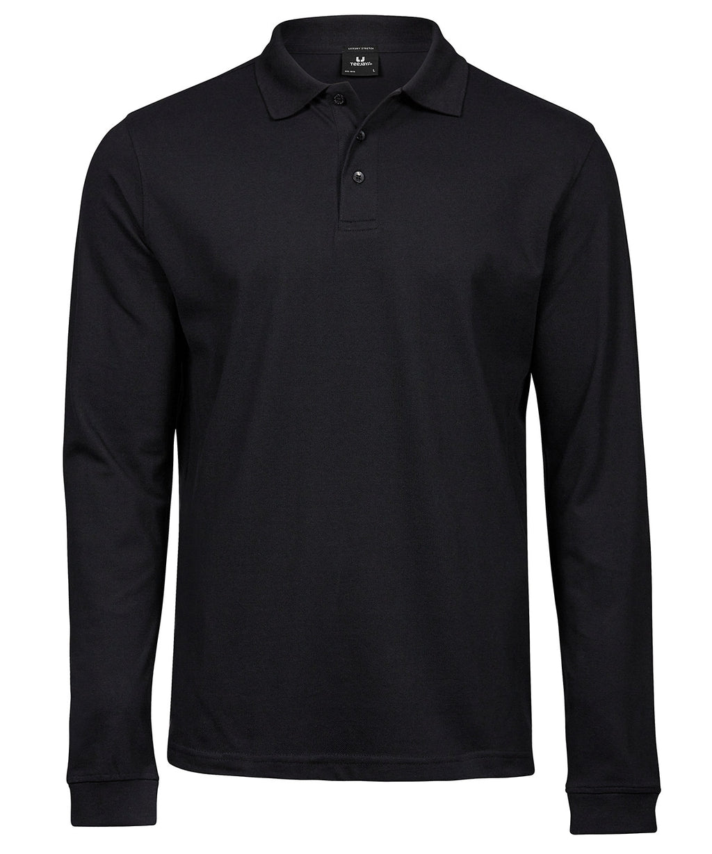 Tee Jays Luxury Stretch Long Sleeve Polo (1406)