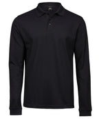 Tee Jays Luxury Stretch Long Sleeve Polo (1406)