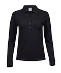 Tee Jays Women’S Luxury Stretch Long Sleeve Polo (146)