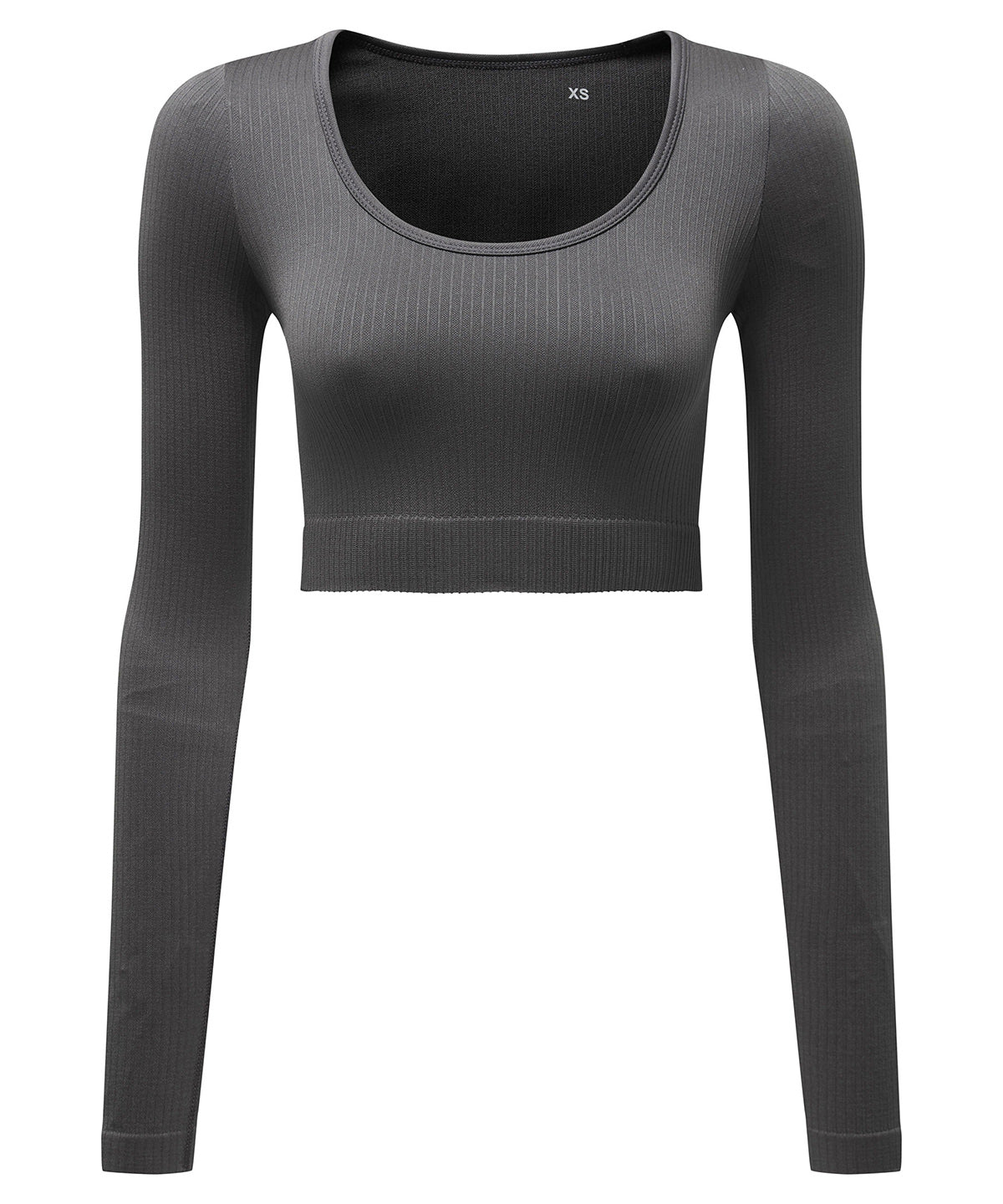 Tridri® Women'S Ribbed Seamless 3D Fit" Crop Top"