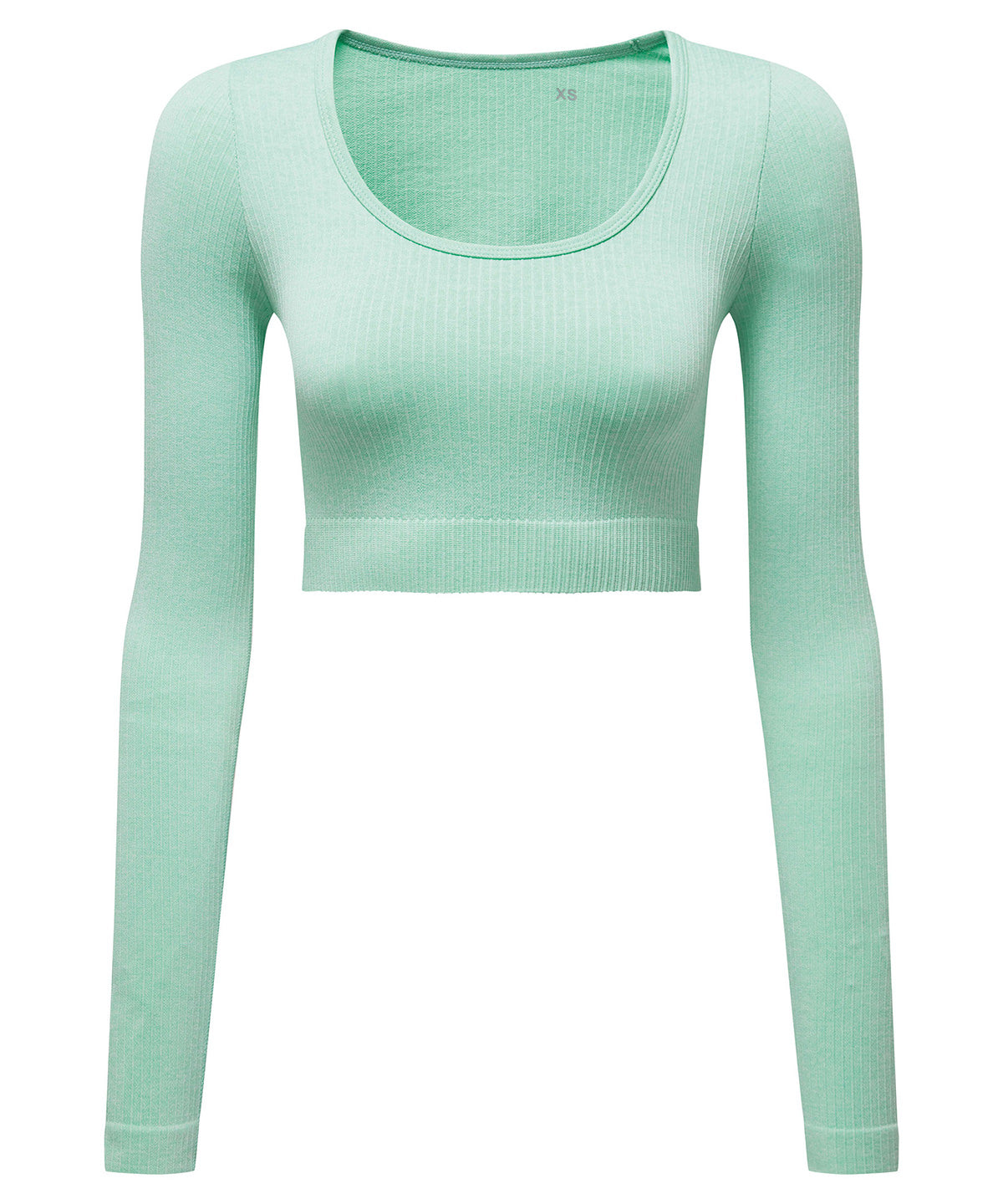 Tridri® Women'S Ribbed Seamless 3D Fit" Crop Top"